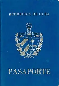 Ordinary Cuban passport